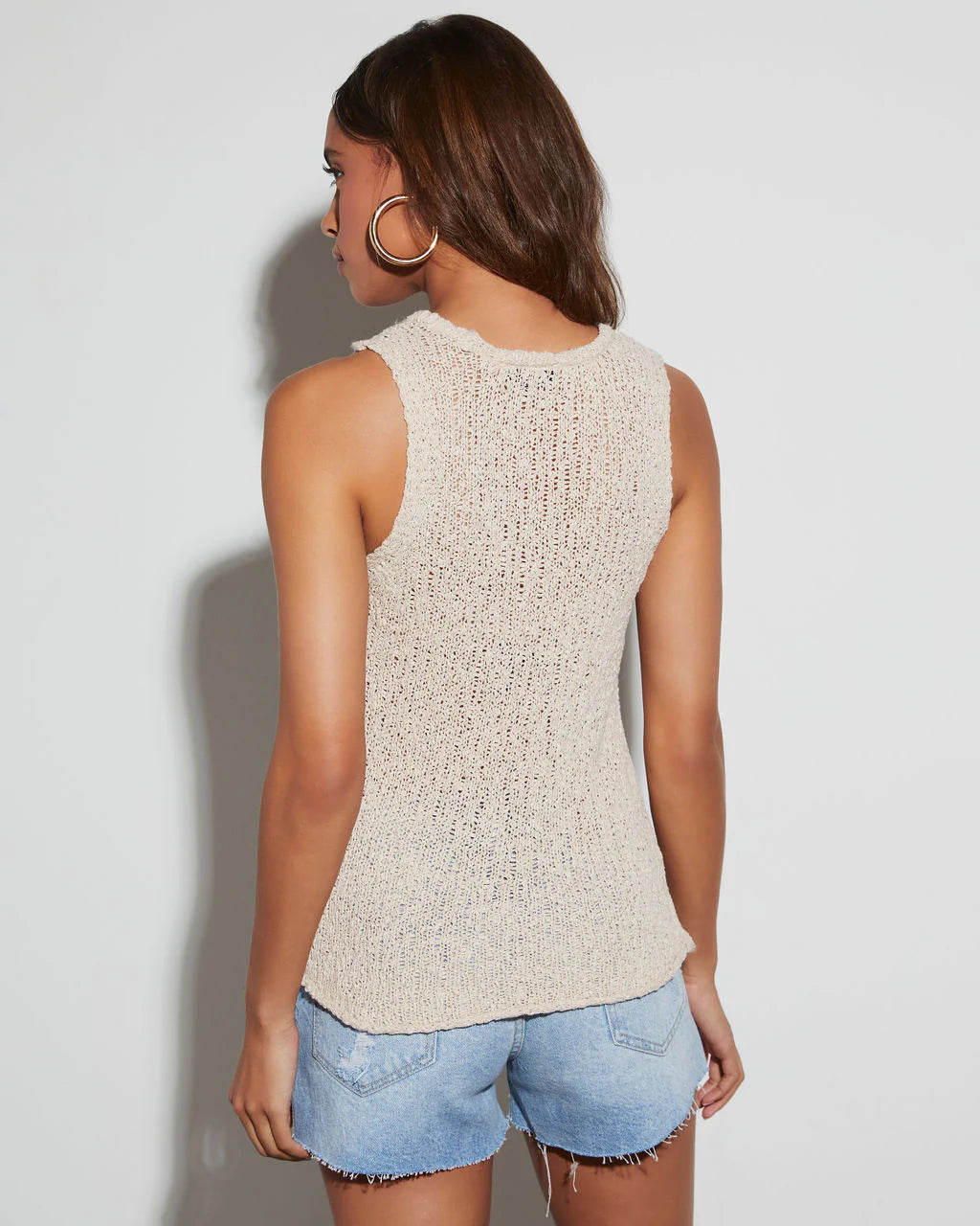 Nara Sweater Sleeveless Tank Top