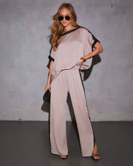 Lainey Contrast Trim Pants