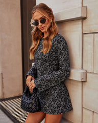 Sweet Amour Bell Sleeve Mini Dress