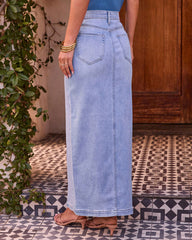 Kamora Denim Maxi Skirt