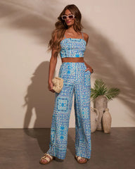 Bohemia Printed Sleeveless Tank