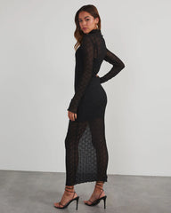Take Me Dancing Long Sleeve Midi Dress
