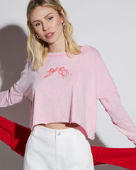 Cupid's Arrow Graphic Long Sleeve Tee