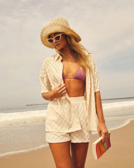 Lainey Checkered Button Down Collared Shirt