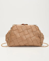 Head Over Heels Woven Clutch