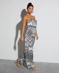 Meadow Strapless Jumpsuit