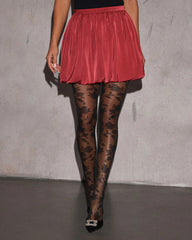 Unforgettable You Floral Print Tights