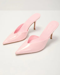 Sleek Moves Pointed Toe Mules