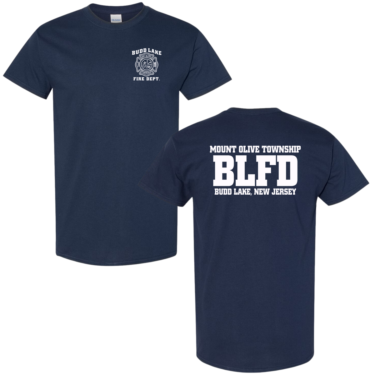 Budd Lake Fire Short Sleeve T-Shirt