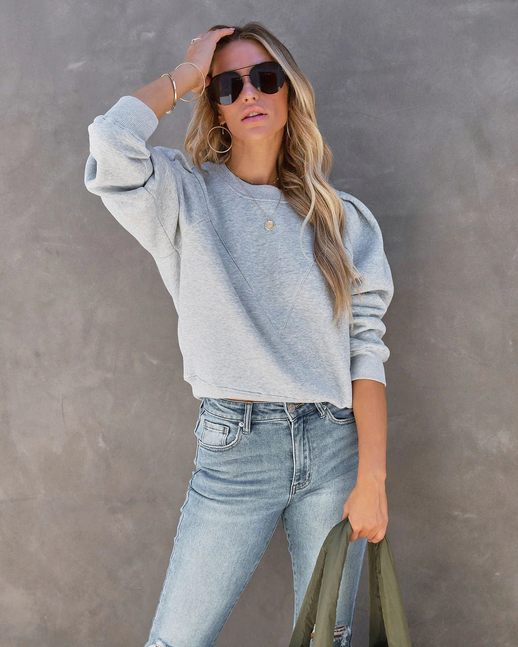 Huddy Cotton Sweatshirt