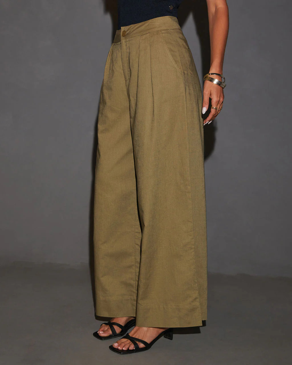 Camie Wide Leg Linen Pants