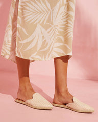 Darcy Pointed Toe Slides