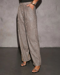 Jordy Metallic Trouser Pants