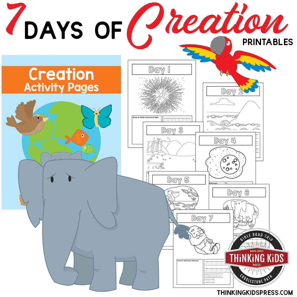 Days of Creation Coloring Pages
