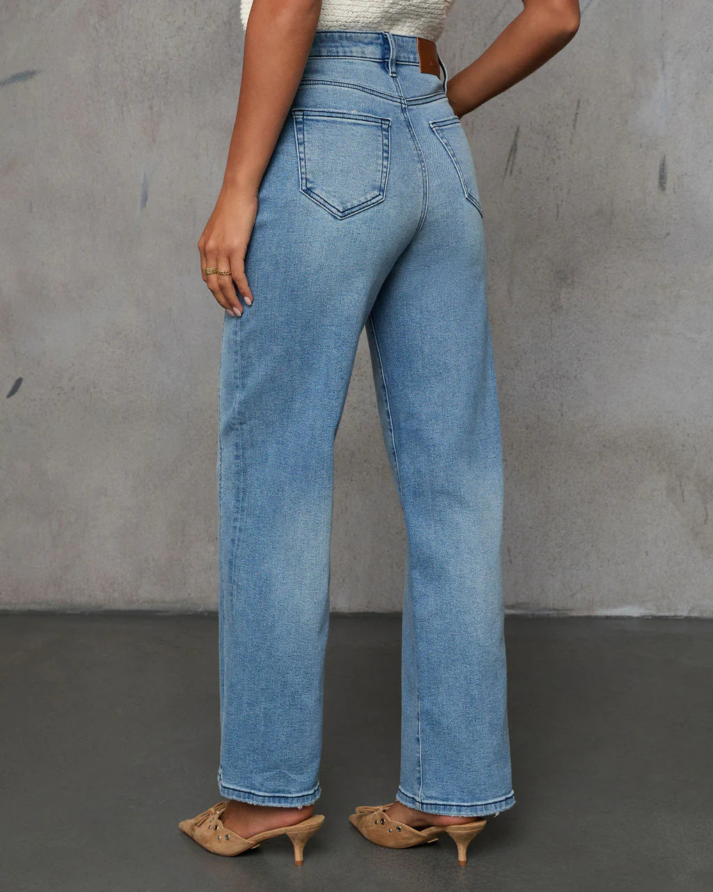 Tomcat High Rise Straight Leg Jeans