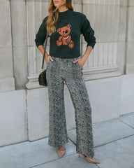 Talk Of The Town Leopard Print Pants