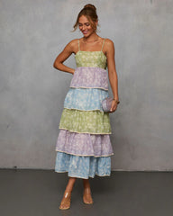 Willow Waltz Tiered Maxi Dress