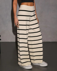 Erin Striped Wide Leg Pants