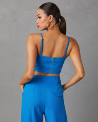 Tania Sleeveless Crop Top