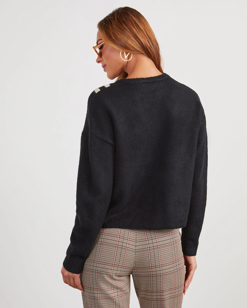 Karly Chevron Striped Sweater