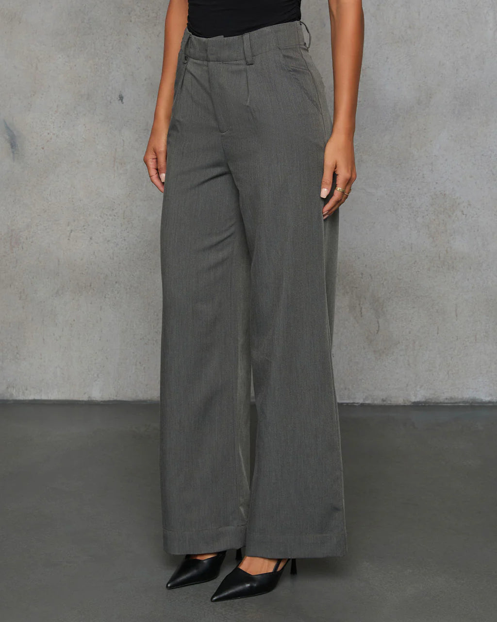 Wanderer Views High Rise Wide Leg Trouser