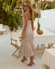 Madsen Fishtail Maxi Dress