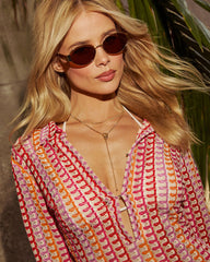 Gemma Wire Frame Sunglasses