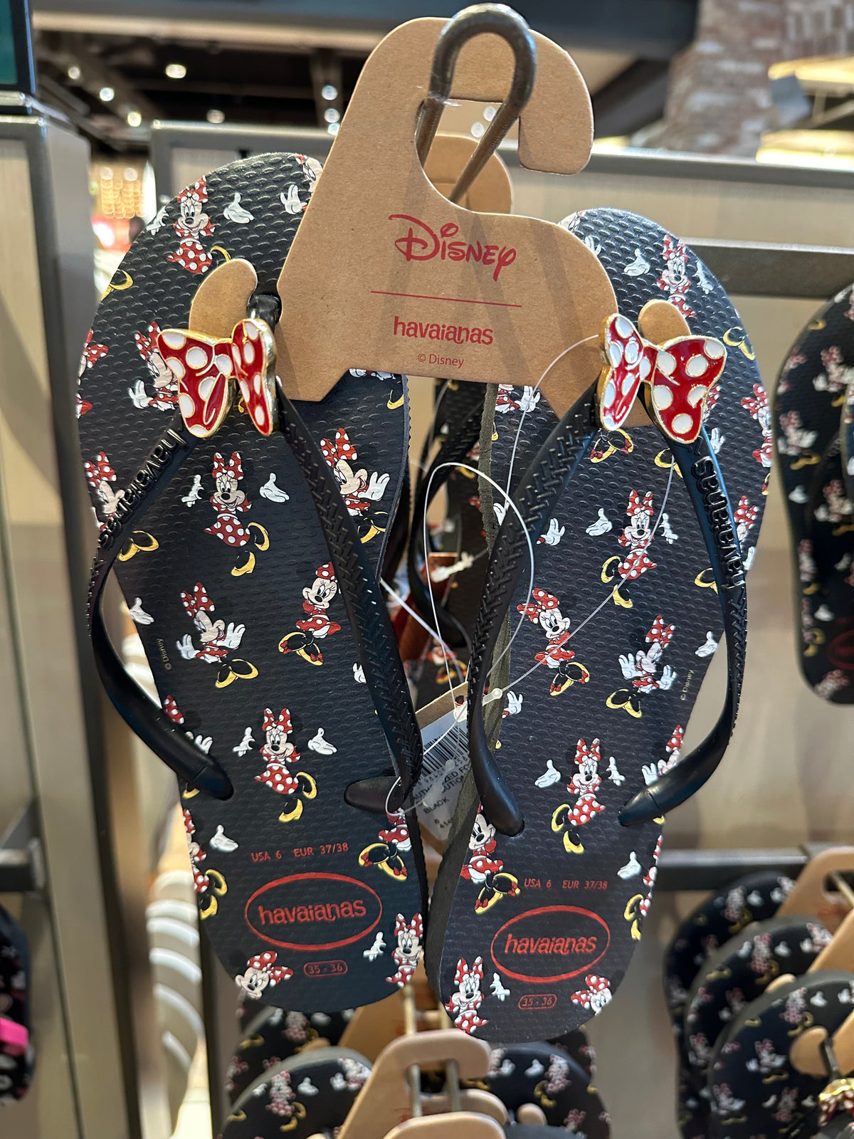 Minnie Bow Flip Flops by Havaianas