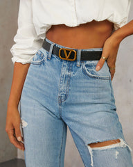 Shes Iconic Vici Logo Belt