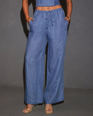 Eleanora High Rise Straight Leg Pants
