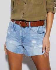 Beauden Oval Buckle Belt