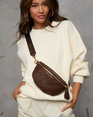 Jenny Faux Leather Belt Bag