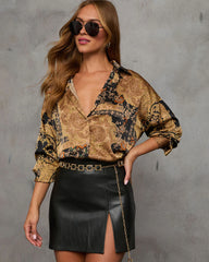 Santos Square Chain Belt