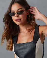 Aster Slim Cat Eye Sunglasses