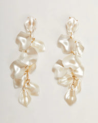 Etta Textured Drop Earrings