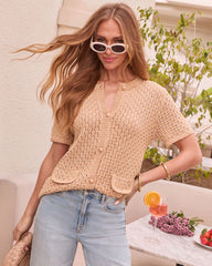 Emogen Knit Button Down Cardigan
