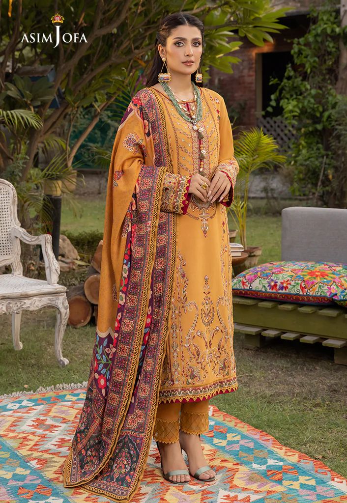 3pc Ready to Wear Marina Dress by Asim Jofa 06