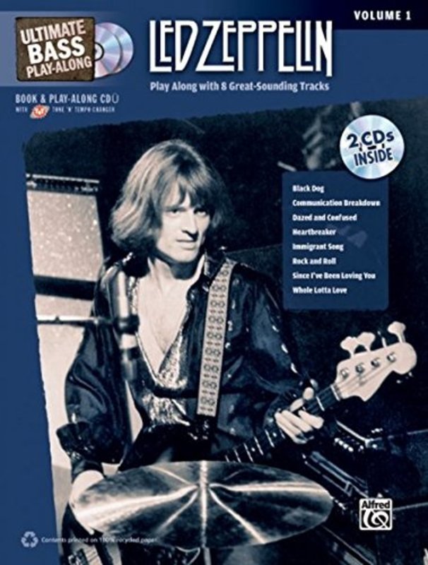Led Zeppelin - Ultimate Bass Playalong Vol 2 Bk/Cd