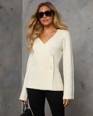 Sweet Swoon Wrap Sweater