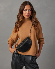 Jenny Faux Leather Belt Bag