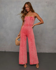 Trendsetter Denim Jumpsuit