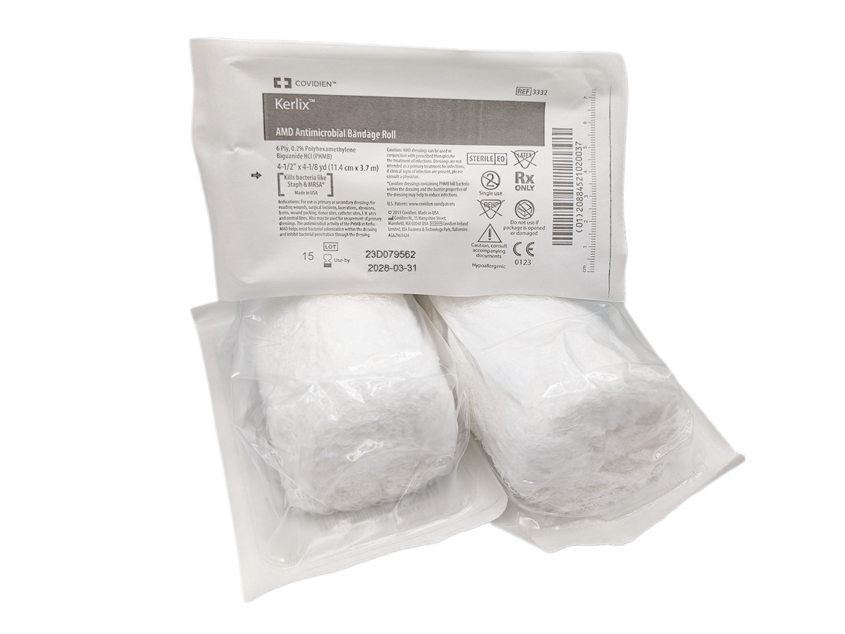 Kerlix AMD Antimicrobial Gauze Bandage Rolls