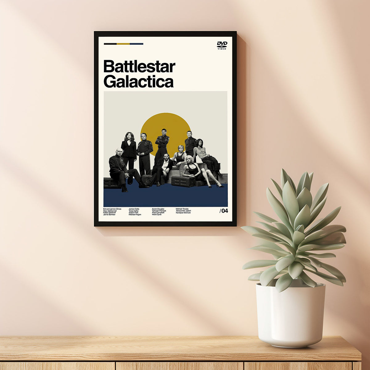 Battlestar Galactica Movie, Battlestar Galactica Poster, Michael Hogan Film, Movie Poster, Retro Movie, Wall Decor, Aesthetic Poster