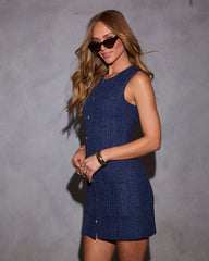 Venita Tweed Mini Dress