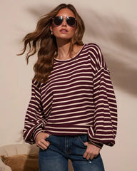 Jemelah Striped Sweatshirt