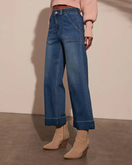 Decklan High Rise Wide Leg Jeans