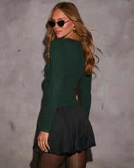 Amelia Ribbed Top