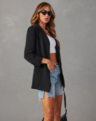 Uptown Girl Pocketed Blazer