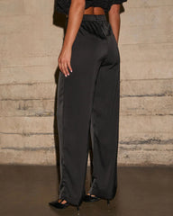 Evie Satin Trouser Pants