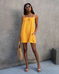 Capitola Dates Cotton Pocketed Romper